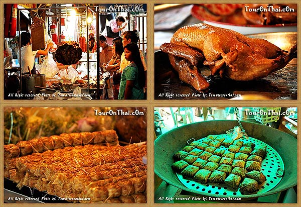 นานาของกินตลาดคลองสวน 100 ปี