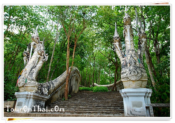 บันไดพญานาควัดอนาลโยทิพยาราม