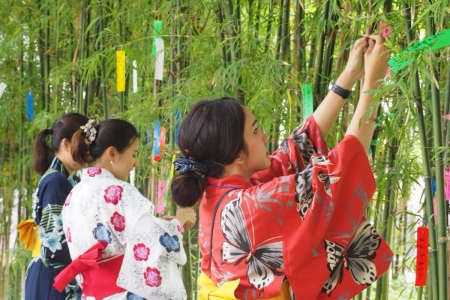 เทศกาลขอพรจากดวงดาว Tanabata Festival 2561