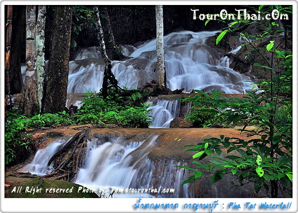Pha Tat Waterfall - Kanchanaburi,น้ำตกผาตาด กาญจนบุรี