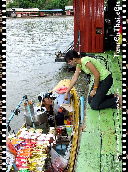 Kanchanaburi Raft pier,ล่องแพ(เทค) กาญจนบุรี