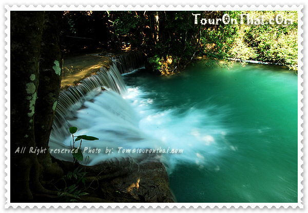 Huai Mae Khamin Waterfall,น้ำตกห้วยแม่ขมิ้น กาญจนบุรี