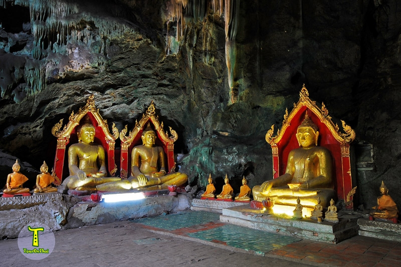 พระพุทธรูปเก่าที่สุดในถ้ำเขาหลวง