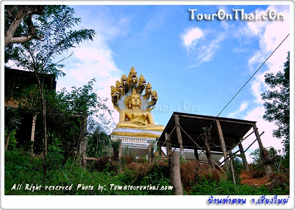 Wat Tha Ton,วัดท่าตอน เชียงใหม่