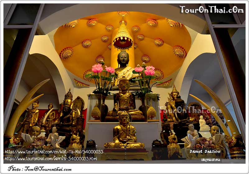 Wat Tha Mai,วัดท่าไม้ สมุทรสาคร