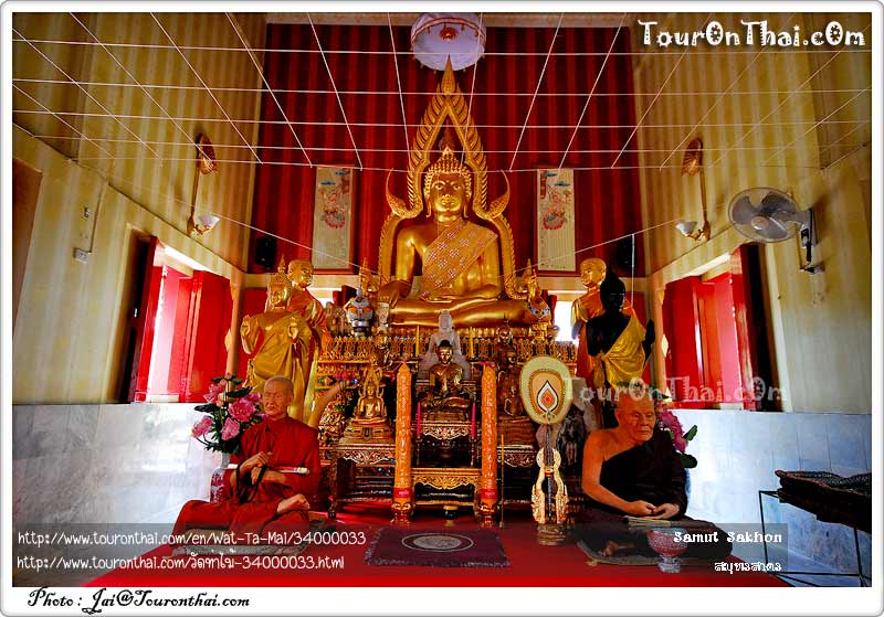 Wat Tha Mai,วัดท่าไม้ สมุทรสาคร