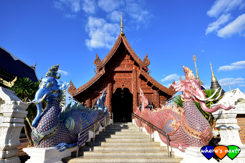 Wat Ban Den (Blue Temple),วัดเด่นสะหลีศรีเมืองแกน
