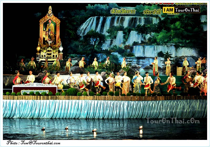 Loi Krathong Sai Festival,ประเพณีลอยกระทงสายไหลประทีป ๑,๐๐๐ ดวงฯ