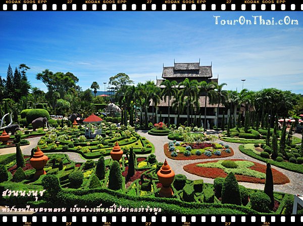 Nong Nooch Tropical Botanical Garden,สวนนงนุช ชลบุรี