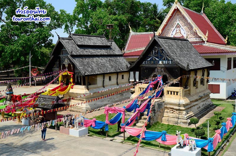 Wat Sa Ket,สิมคู่วัดสระเกตุ ร้อยเอ็ด