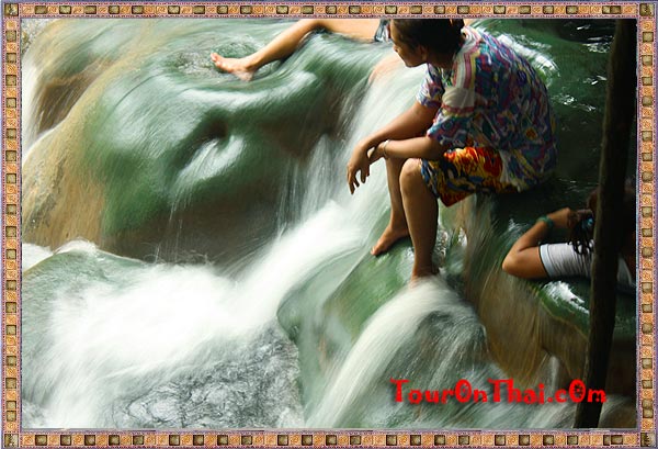 Klong Tom Hot Springs - Krabi,น้ำตกร้อนคลองท่อม กระบี่