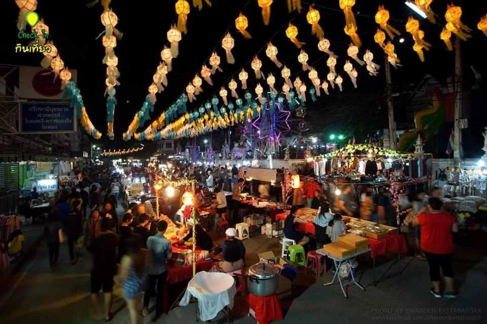,Long Sapao Chao Wiang Lakorn (Loy Krathong, Lampang) Festival