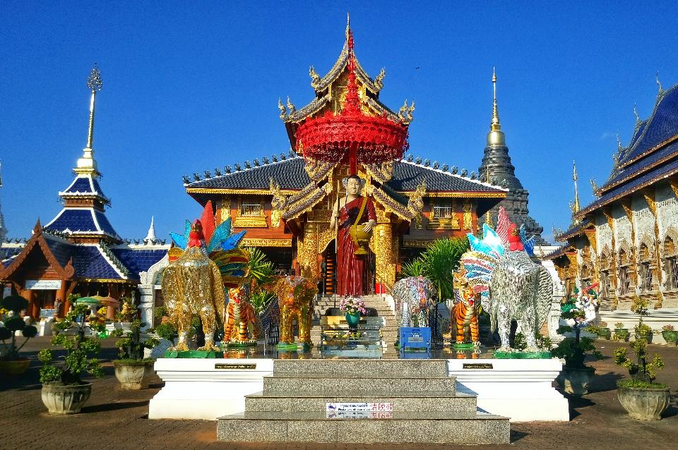 清迈大蓝庙,Wat Ban Den (Blue Temple)
