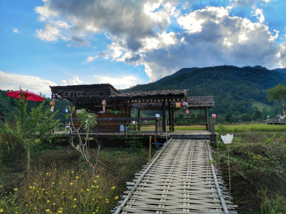 ,Bamboo Bridge in Pai