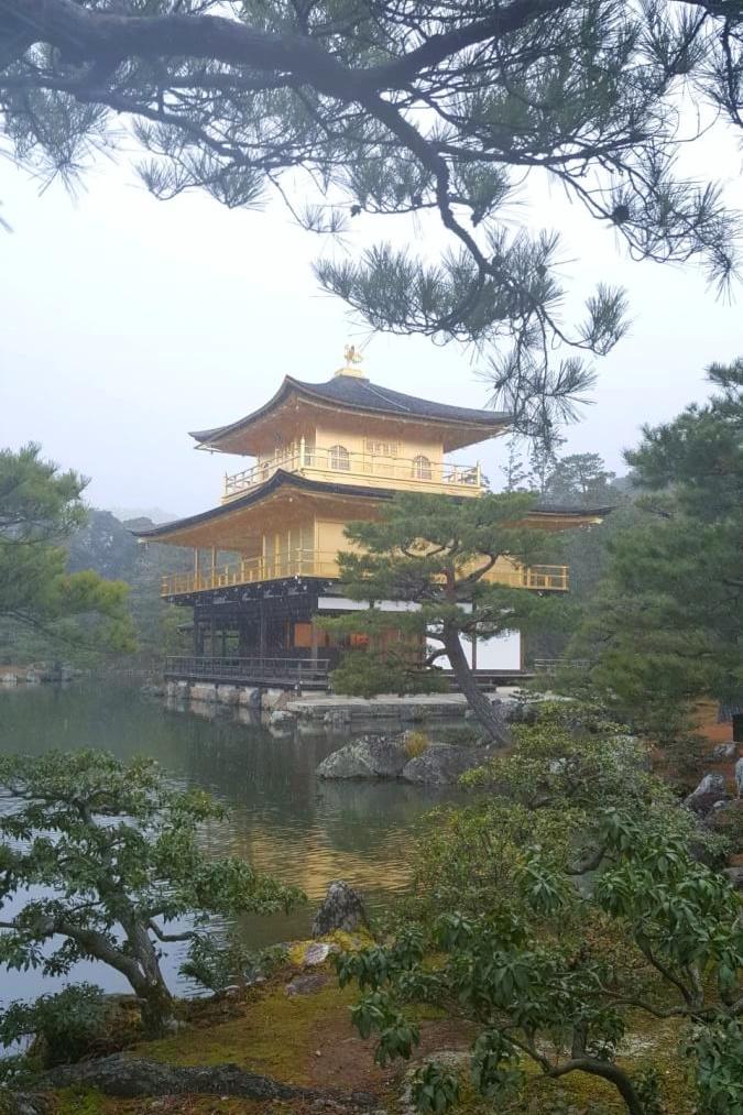 ,Kinkakuji Temple Japan