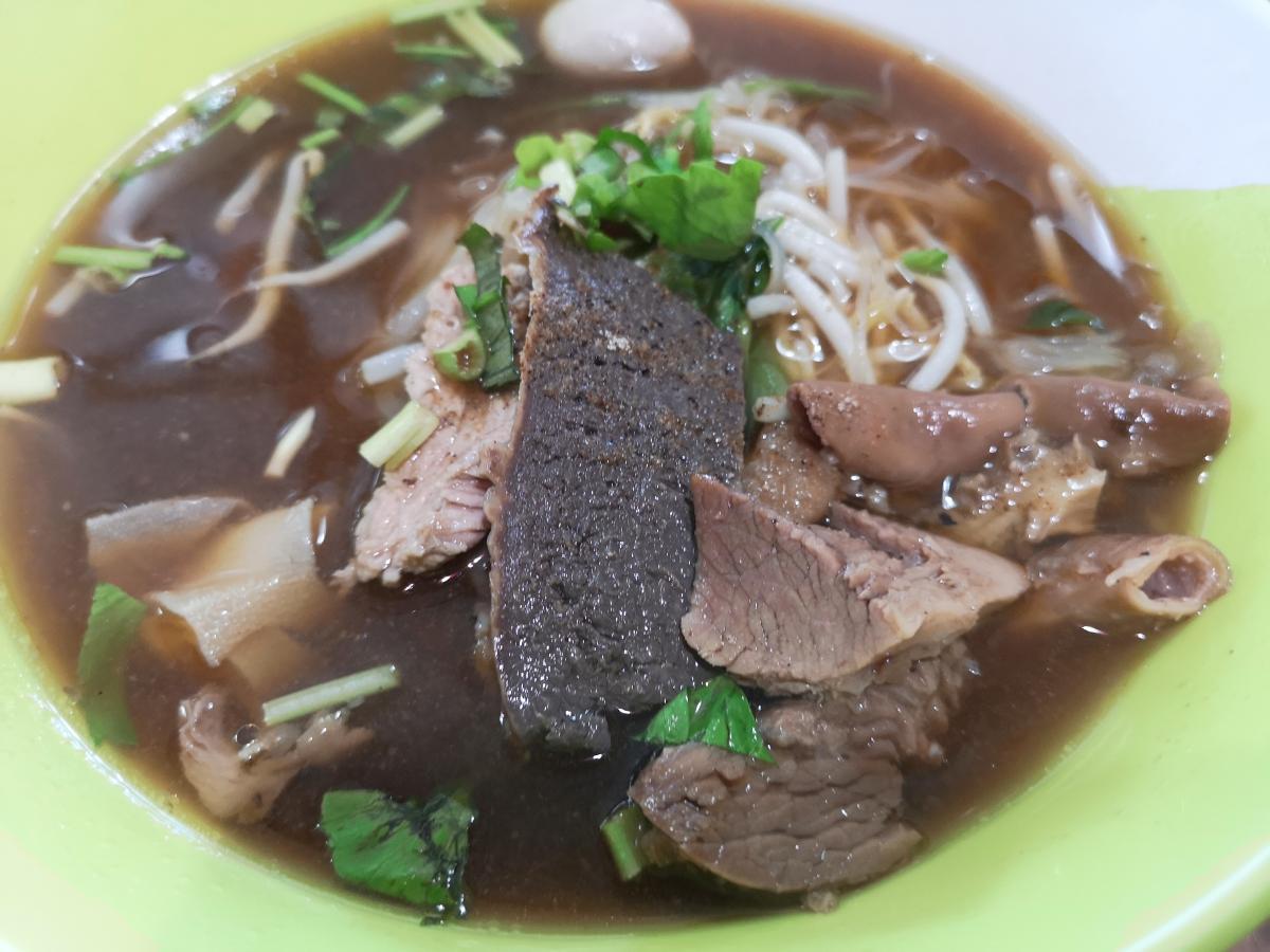 ,Steamed Beef Noodles, Pattaya