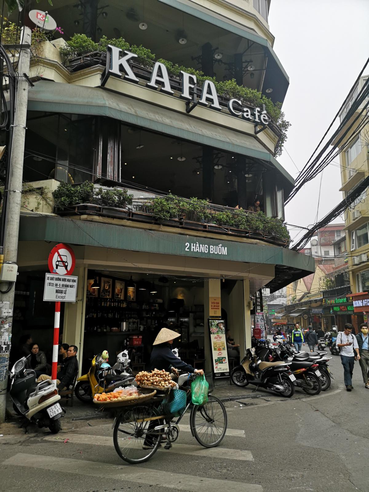ร้านกาแฟ Kafa Cafe ฮานอย